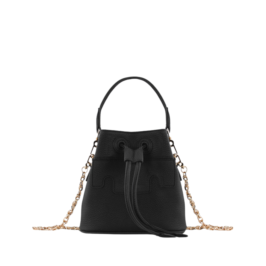 Mini Sac Seau - Capucine XS - Noir Charbon