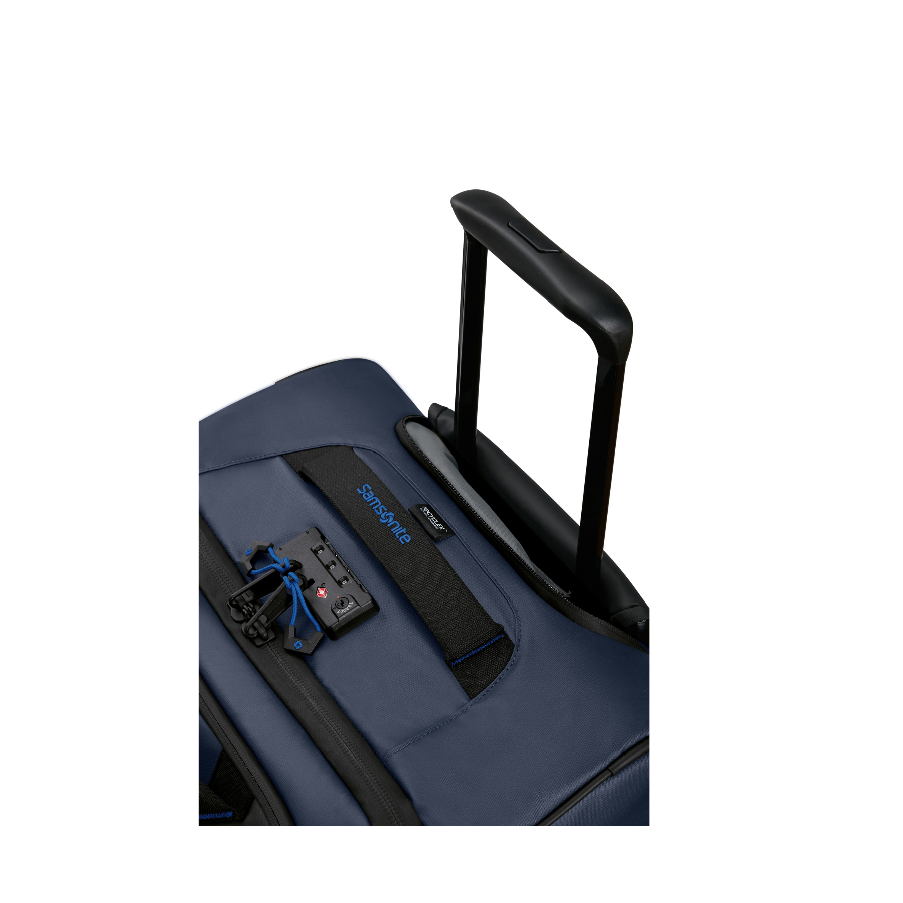 Sac de voyage à roulettes/Sac à dos - Blue night 55cm