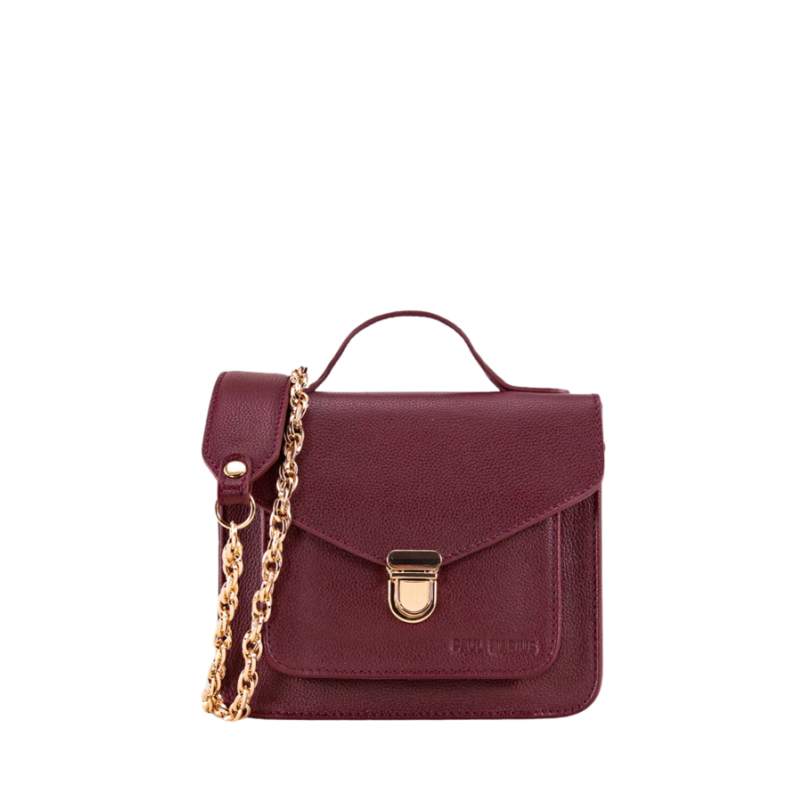 Sac Bandoulière - Mlle George XS2 - Pourpre