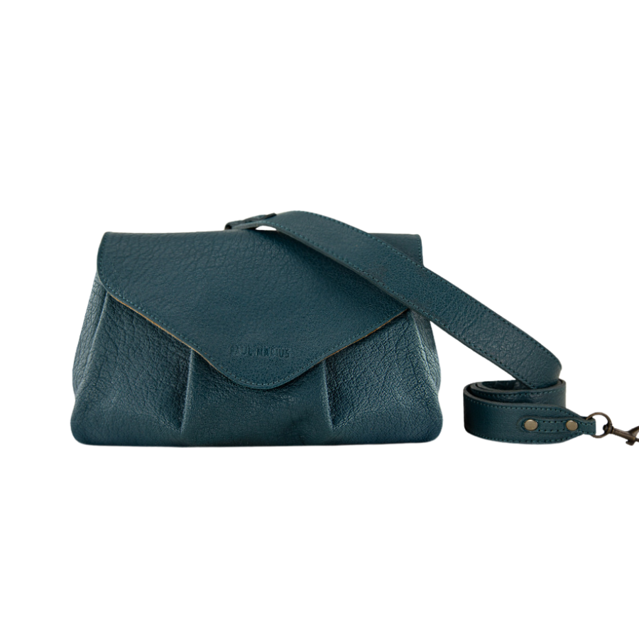 Sac bandoulière - Suzon M - Bleu Piscine