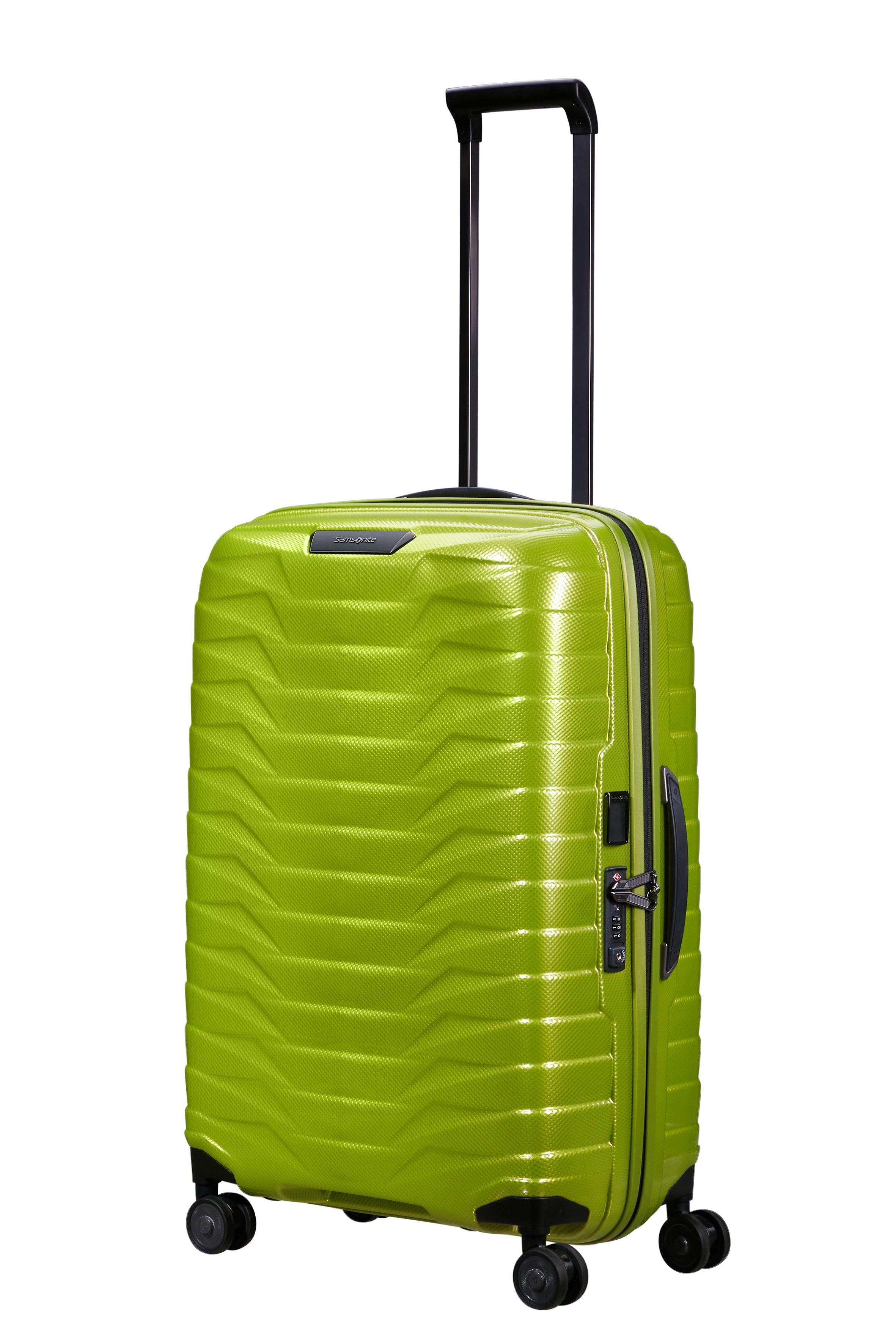 Valise Proxis 4 roues 69cm - Lime