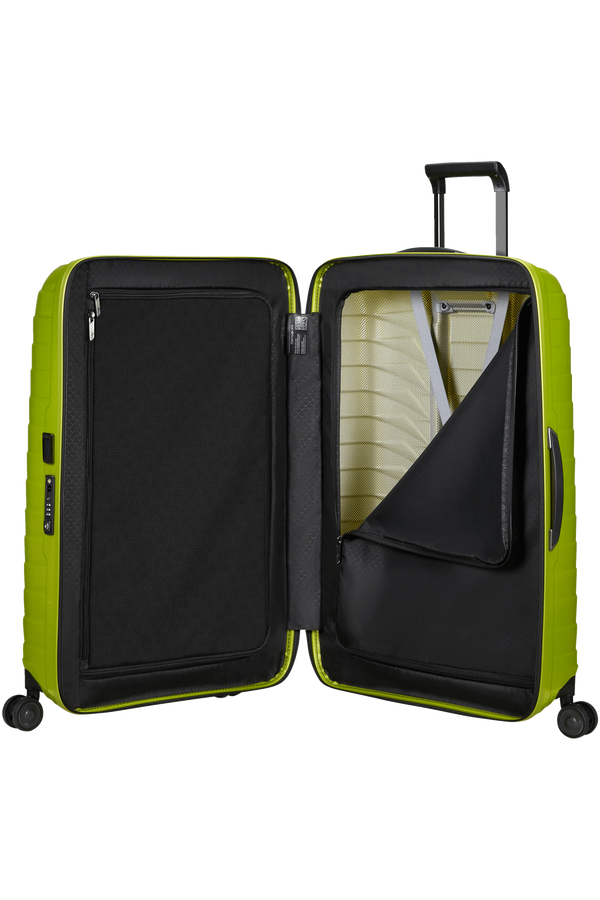 Valise Proxis 4 roues 81cm - Lime