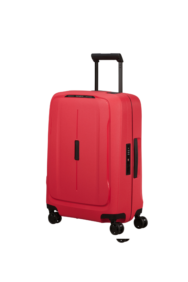 Valise 4 roues - Essens 55cm Hibiscus Red