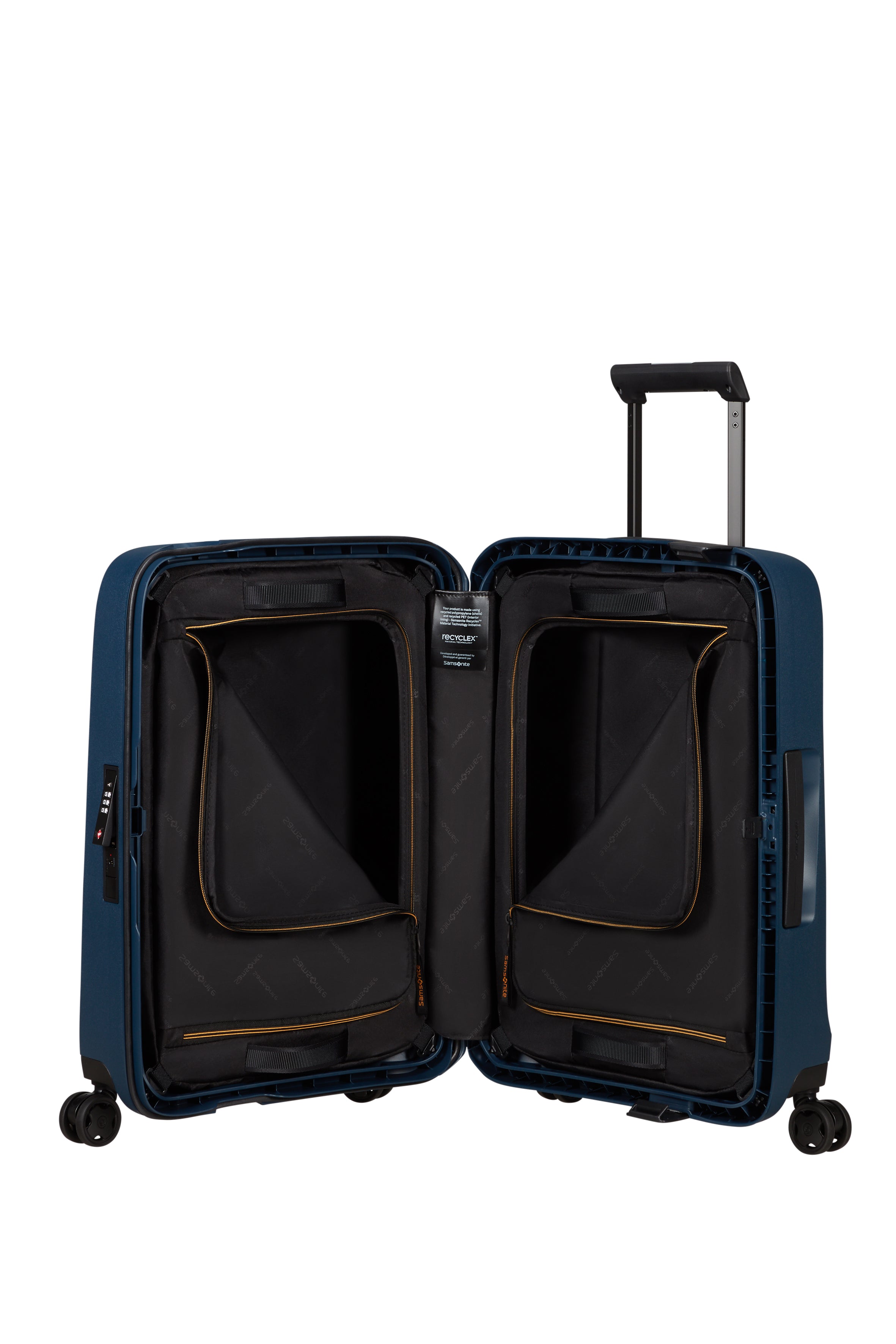 Valise 4 roues - Essens 55cm Bleu nuit