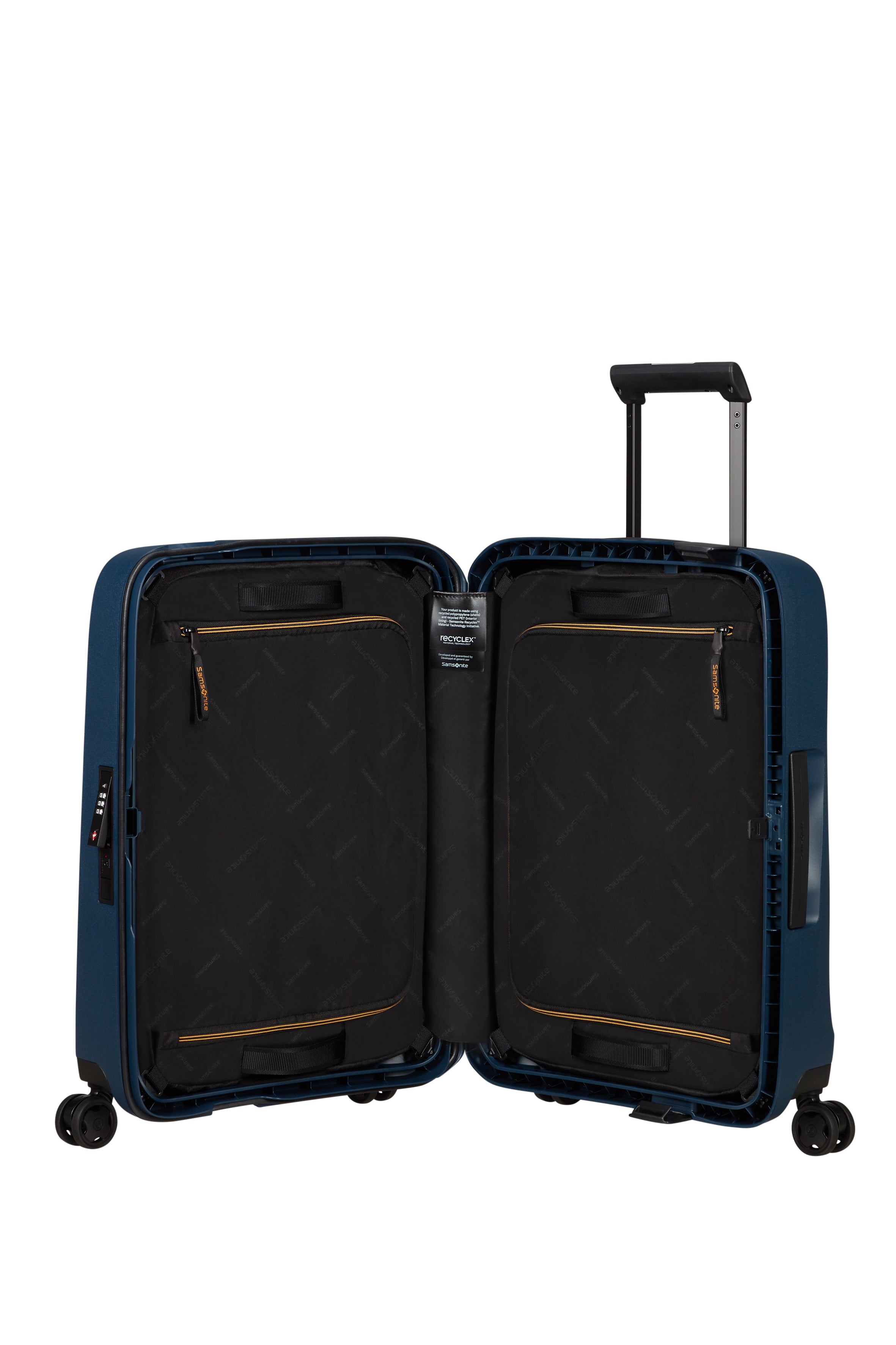 Valise 4 roues - Essens 55cm Bleu nuit