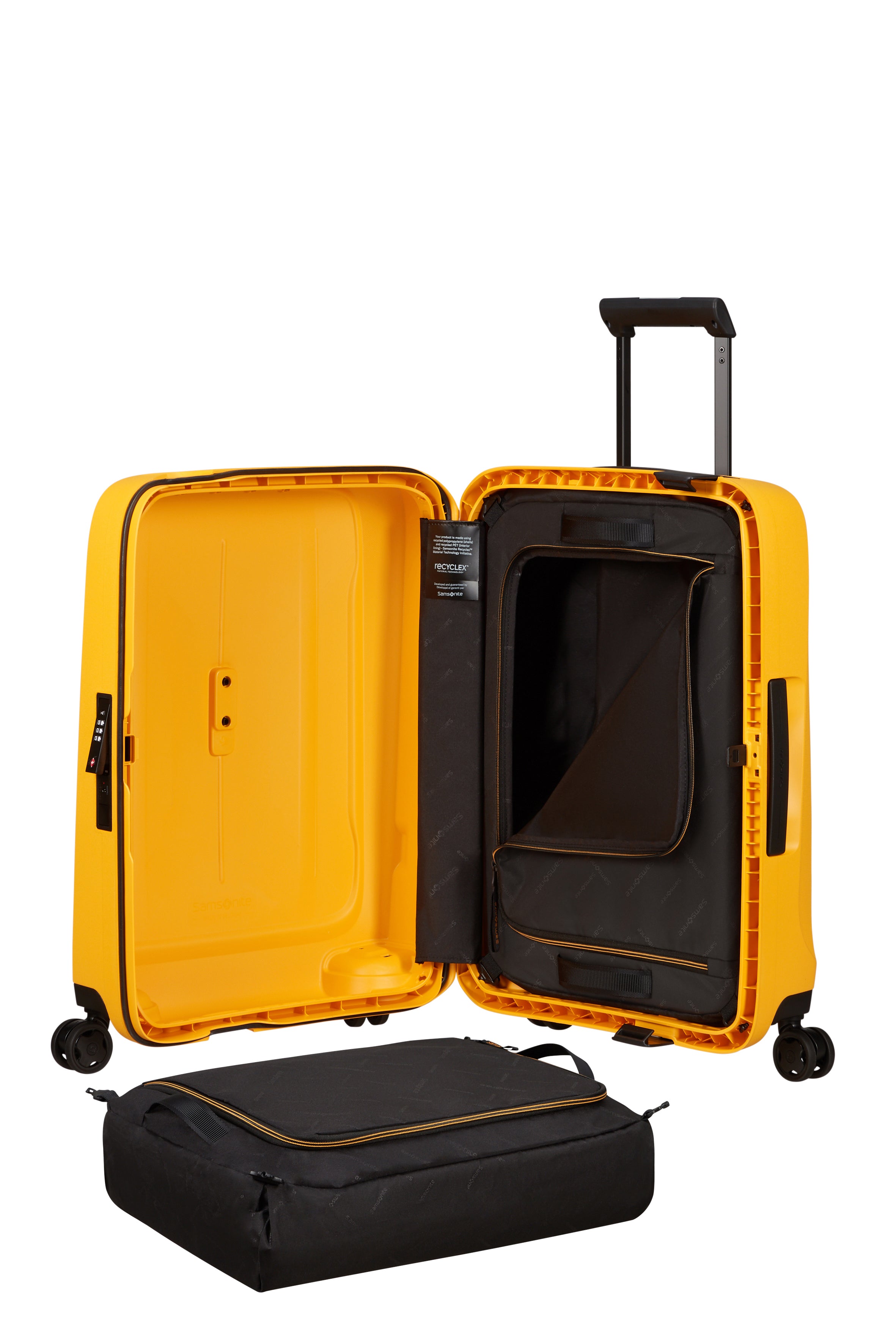 Valise 4 roues - Essens 55cm Radiant Yellow