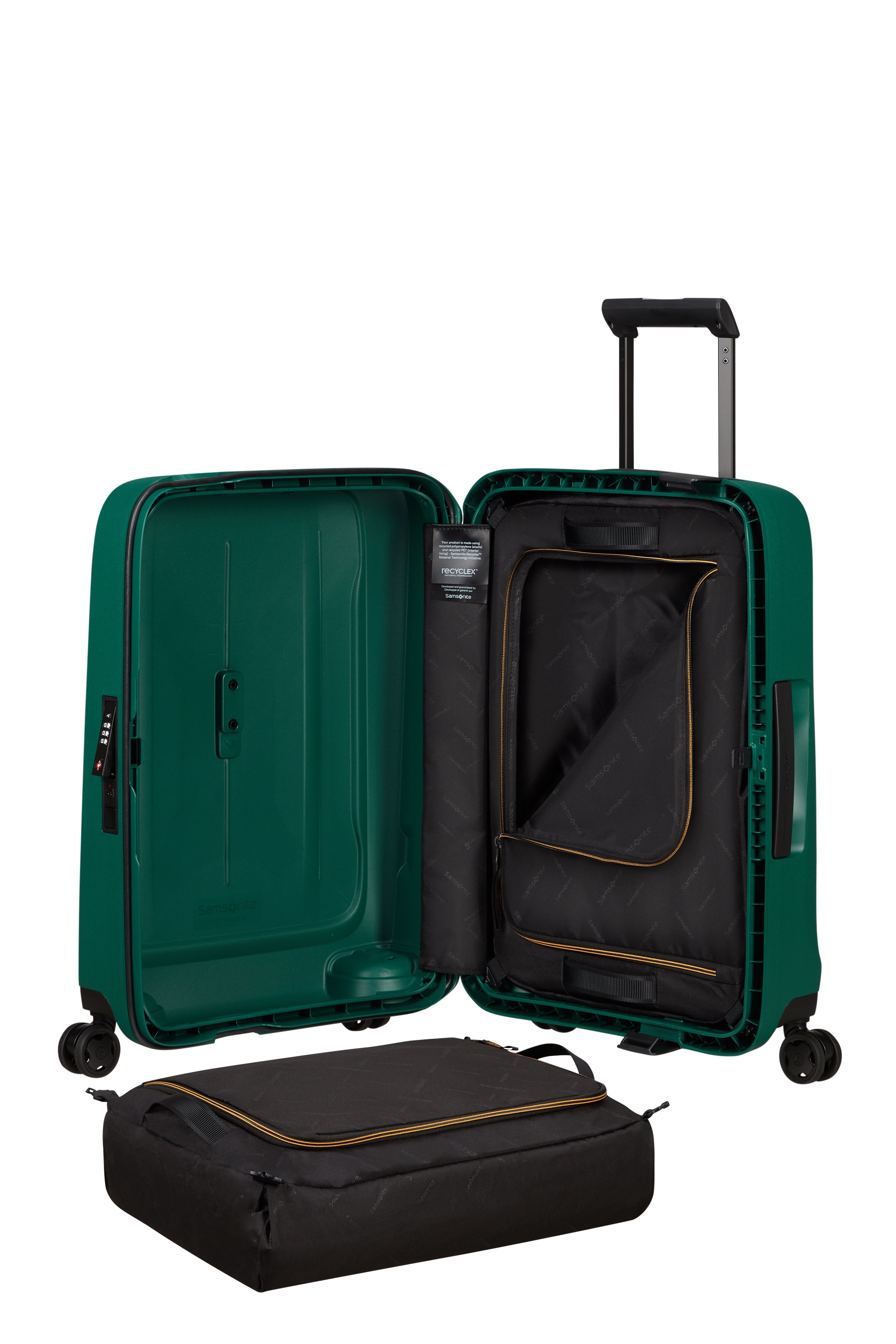 Valise 4 roues - Essens 55cm Alpine Green