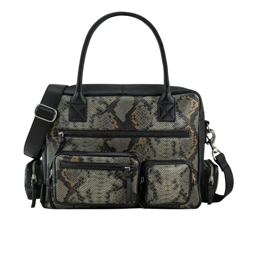 Sac à main - LeDandy 90'S - Python Gris