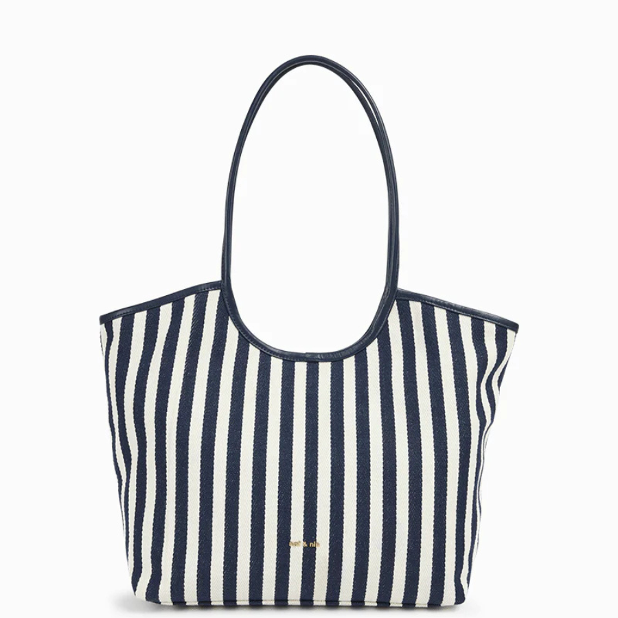 Sac Cabas - Milan Rayure Bleu