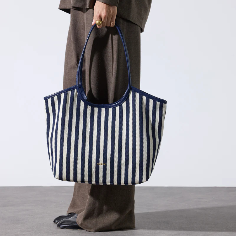 Sac Cabas - Milan Rayure Bleu