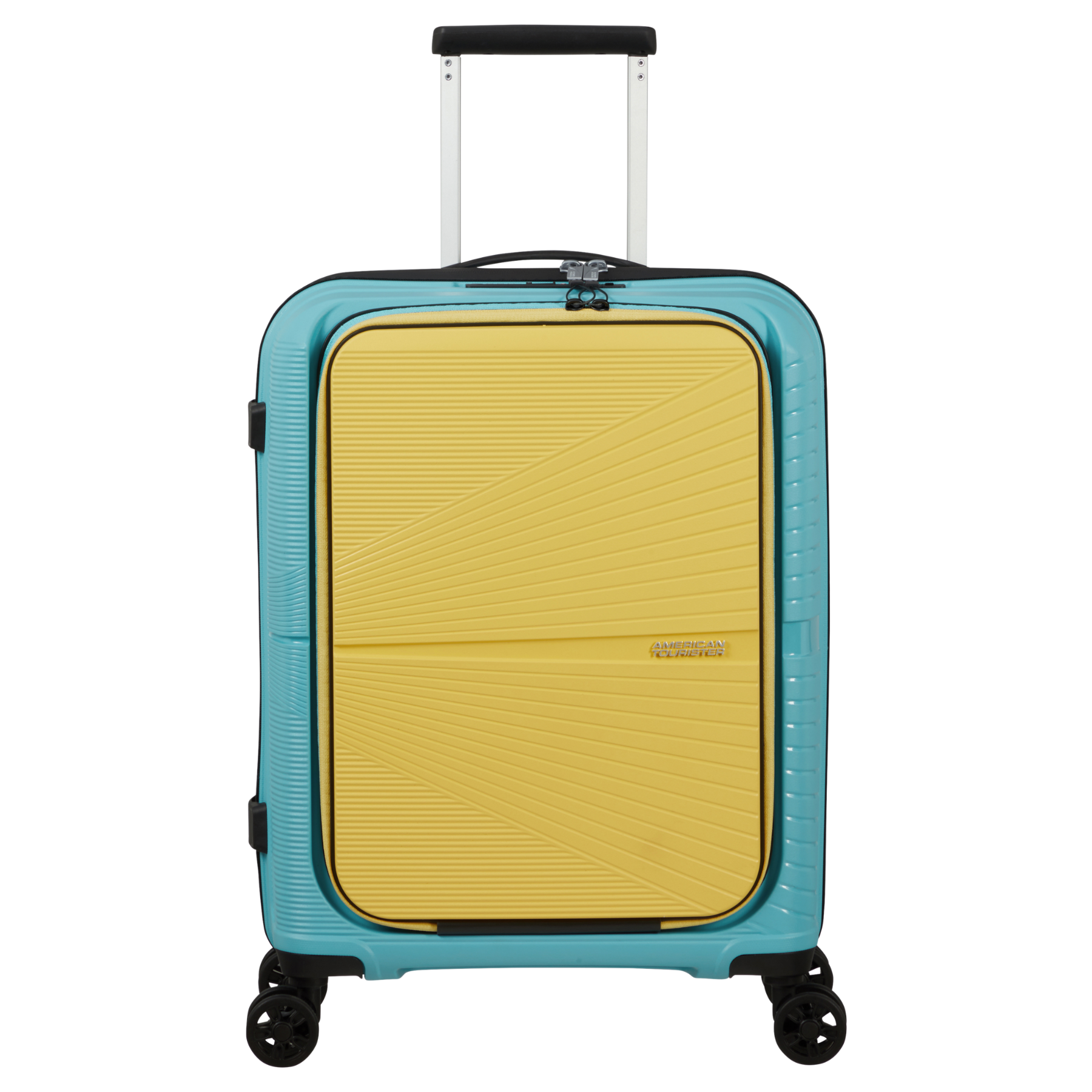 Valise 4 roues- Airconic 55cm Surf Blue/Yellow