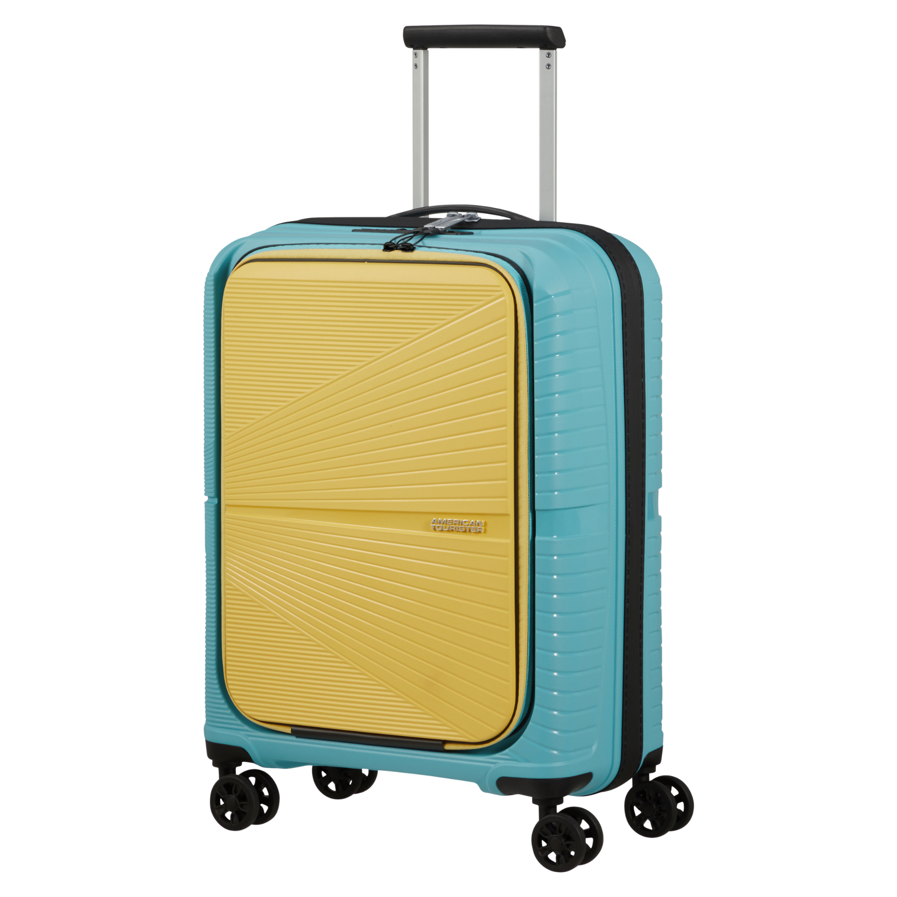 Valise 4 roues- Airconic 55cm Surf Blue/Yellow
