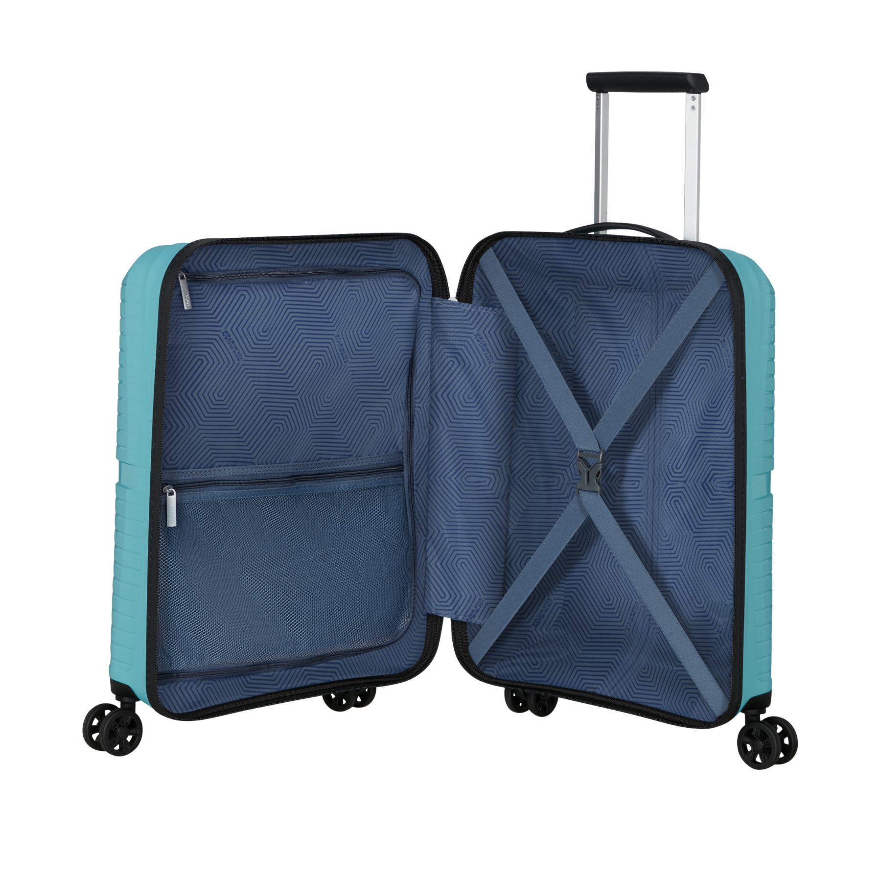 Valise 4 roues- Airconic 55cm Surf Blue/Yellow