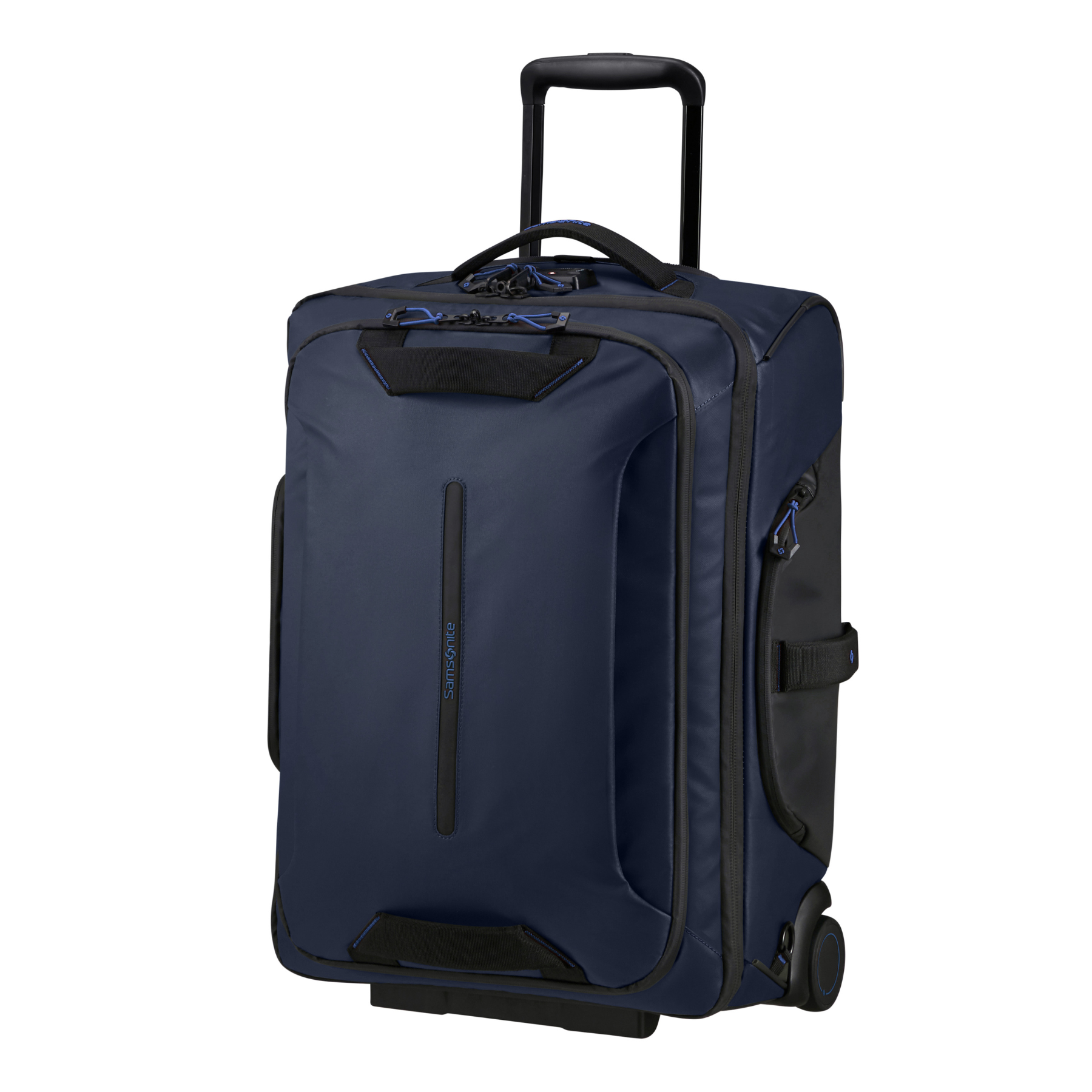 Sac de voyage à roulettes/Sac à dos - Blue night 55cm