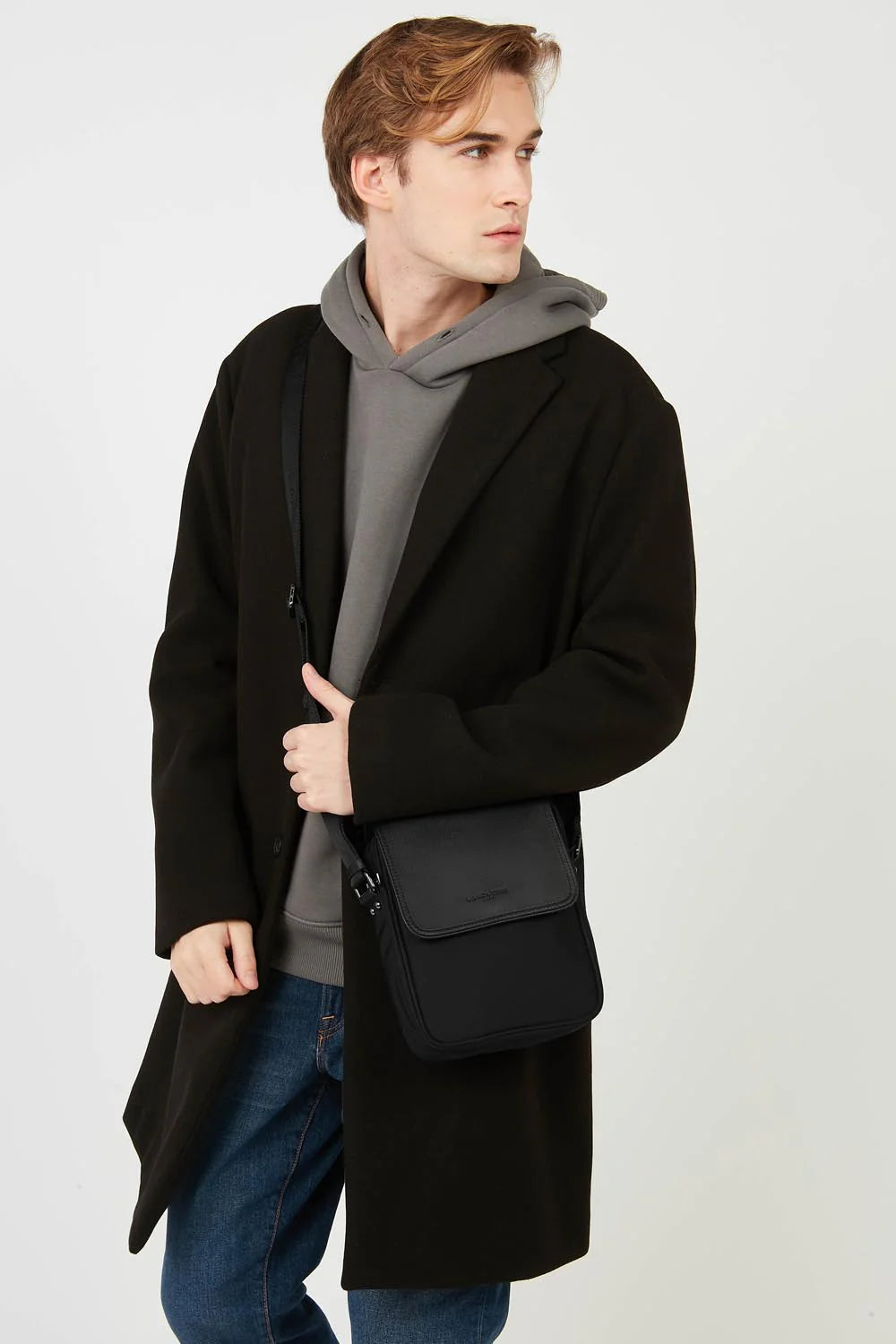 Sac Bandoulière - Basic Sport Men's 13 - Noir