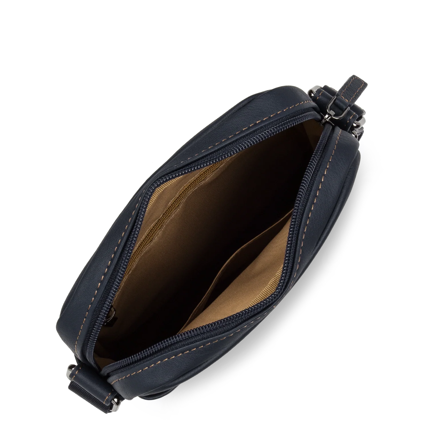 Sac Bandoulière - Soft Vintage 14 - Bleu Foncé / Camel