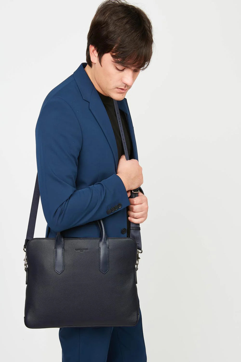 Porte documents - Milano Gentlemen 16 - Bleu Foncé