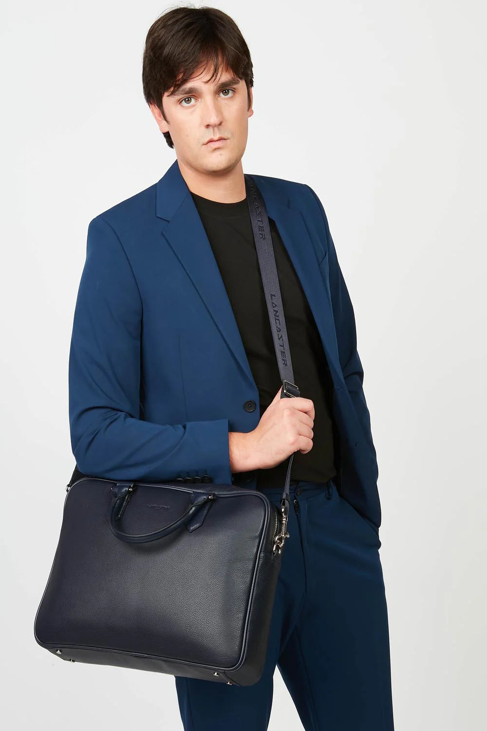 Porte documents - Milano Gentlemen 17 - Bleu Foncé