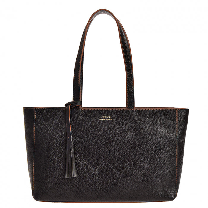Sac Cabas zippé - Énora Noir Chaudron