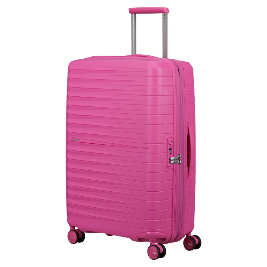 Valise 4 roues- Fast Forward 68cm Fushia