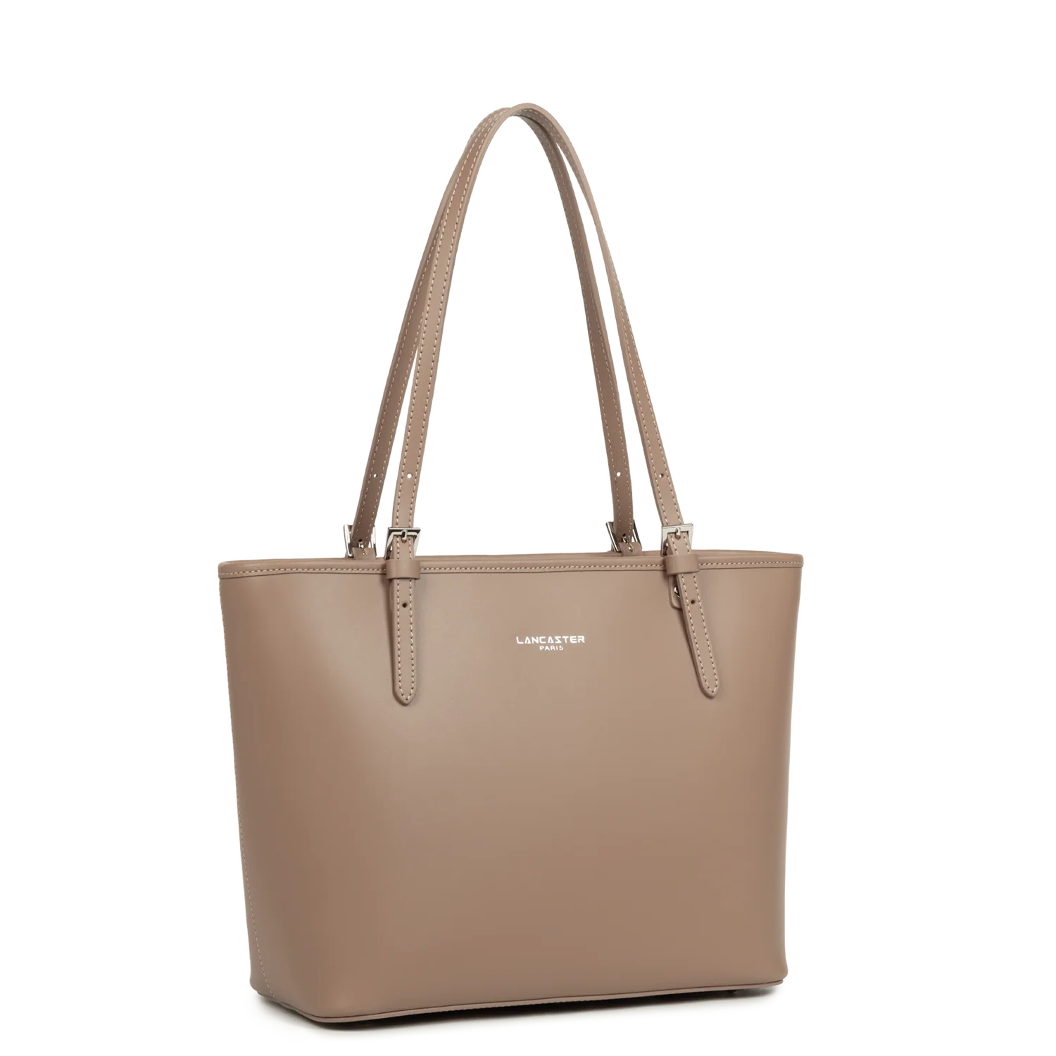 Sac cabas - Smooth S Noir - Praline