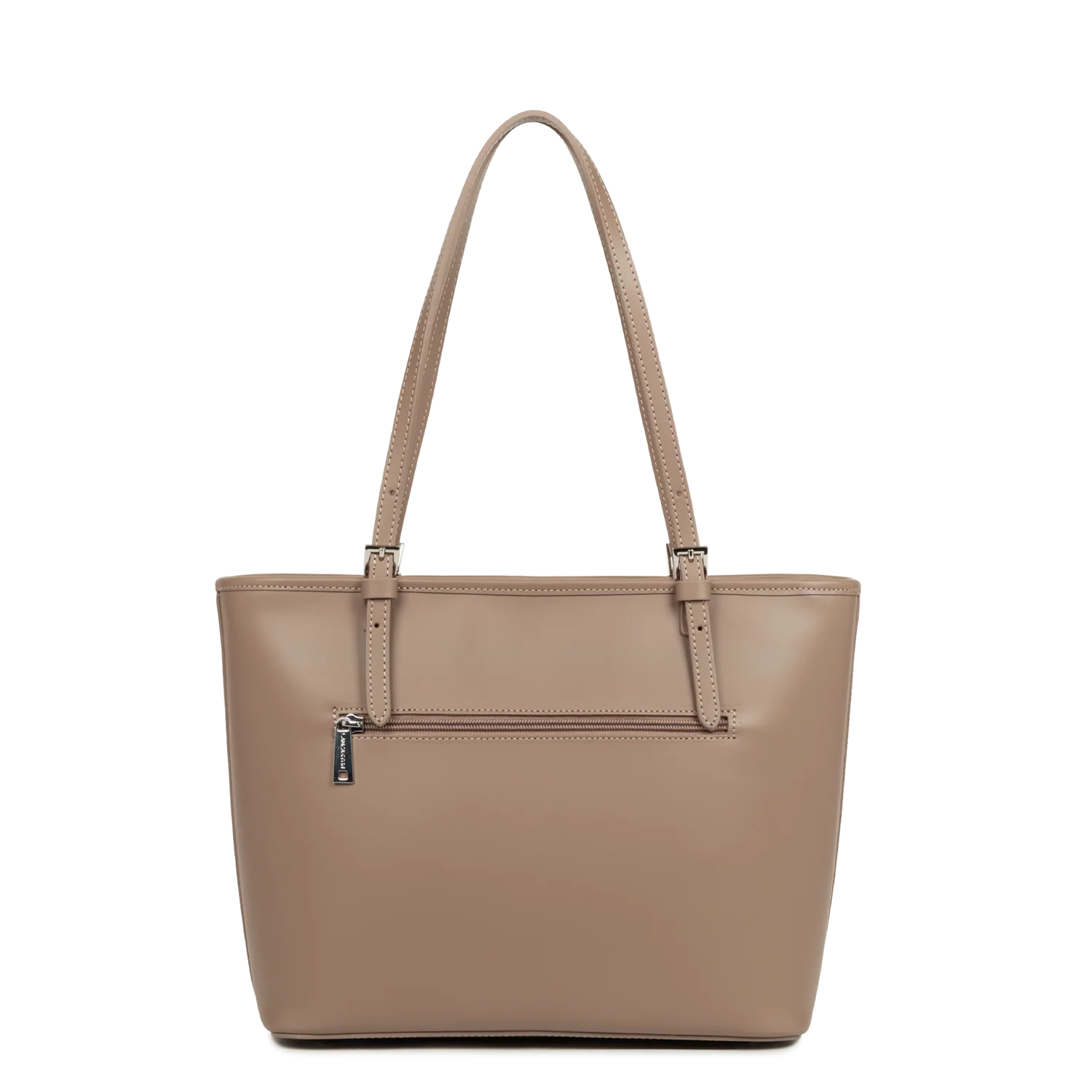 Sac cabas - Smooth S Noir - Praline