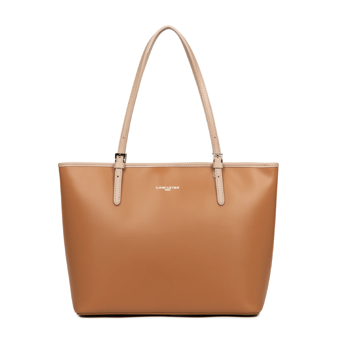 Sac cabas - Smooth M Camel / Nude Foncé