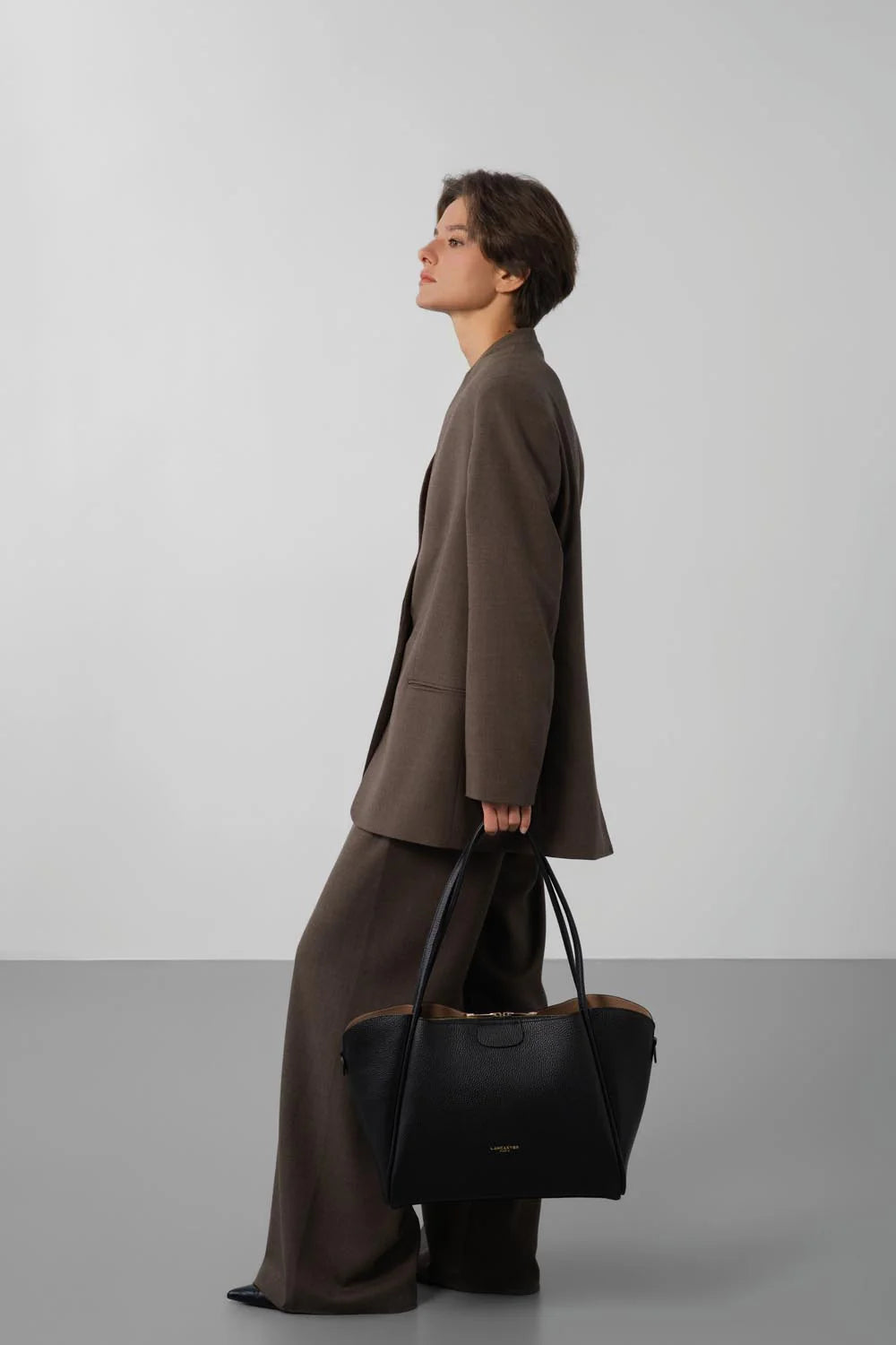 Grand Sac Cabas - Ida Double Noir