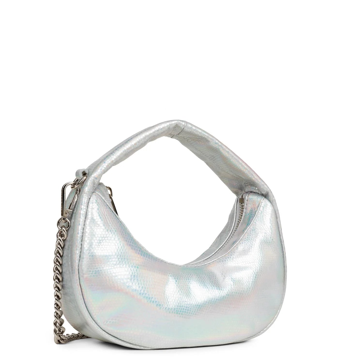 Sac hobo - Noholita Argent Caméléon
