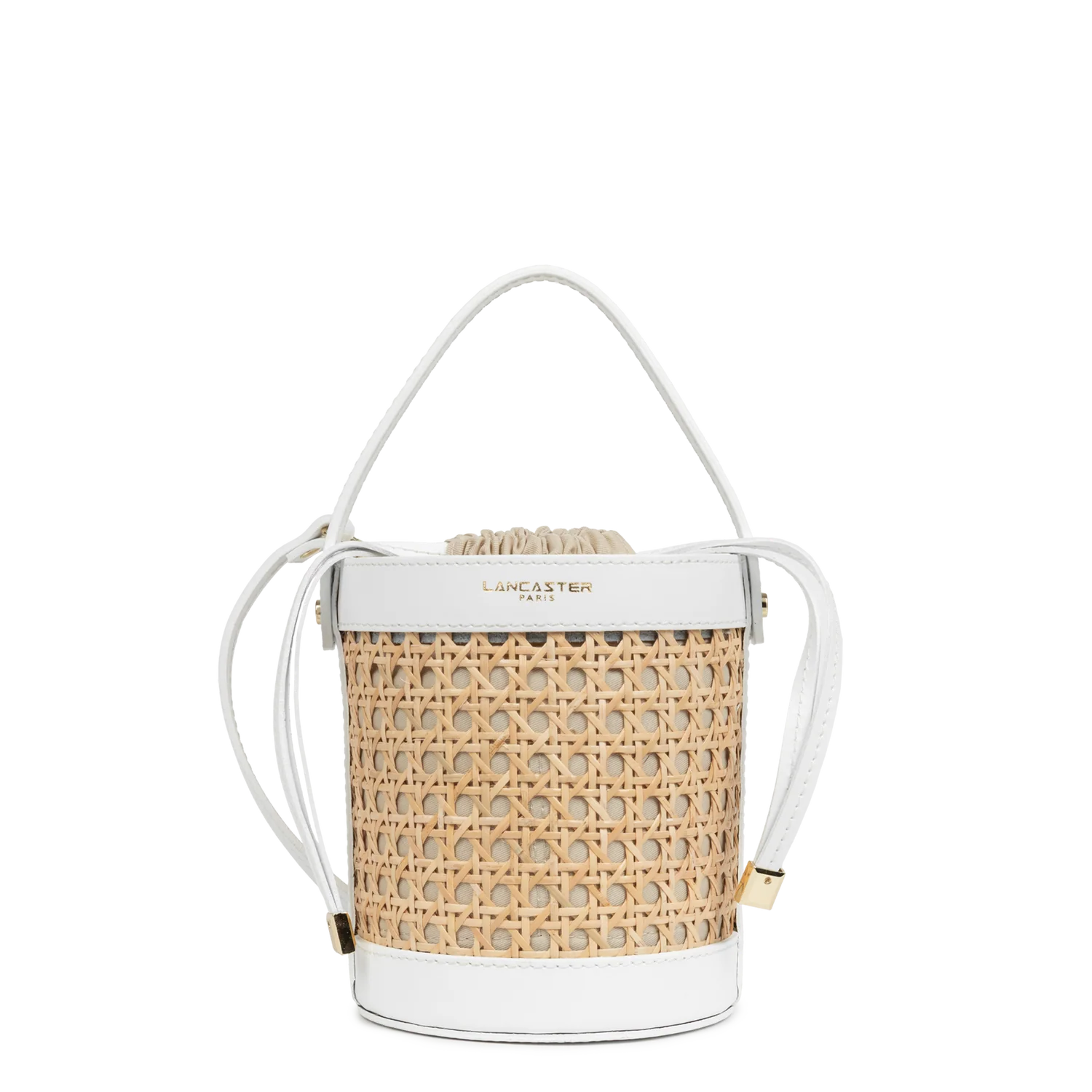Sac Seau - Cannage rotin Blanc