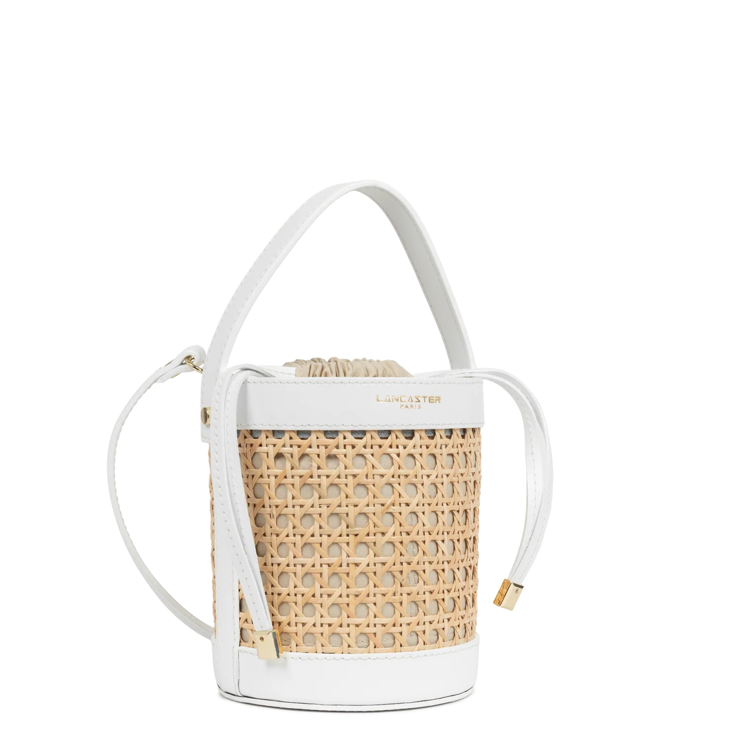 Sac Seau - Cannage rotin Blanc