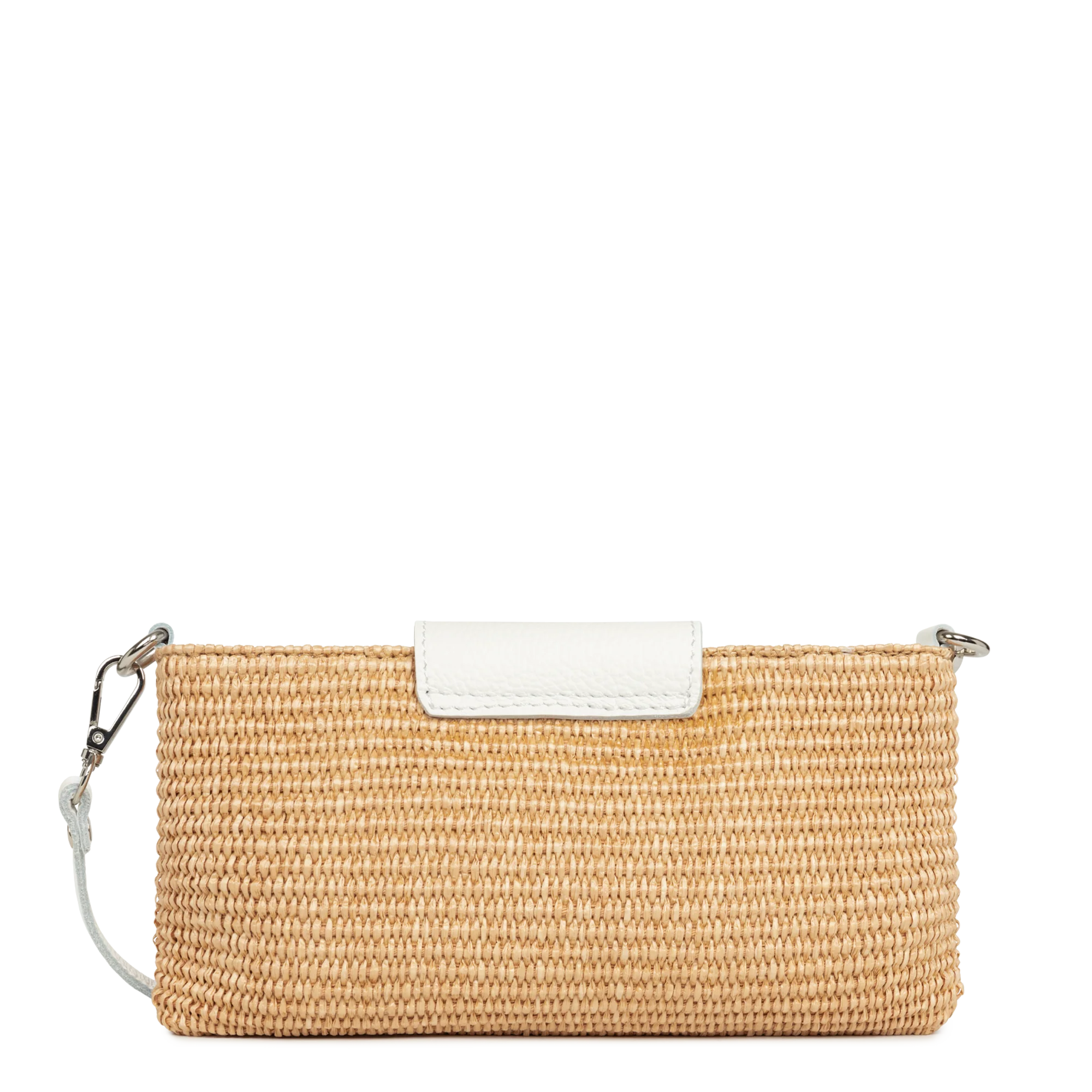 Pochette - Mini Osier Italie Blanc