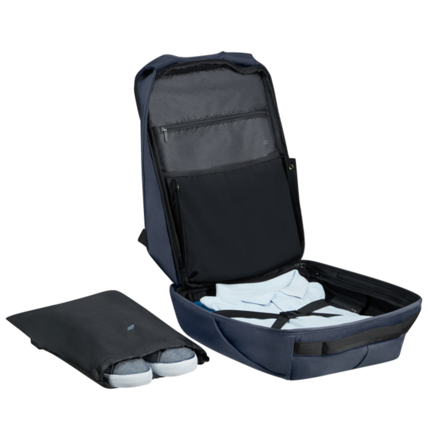 Sac à dos Anti-vol - Securipak 2.0 Bleu 17.3"