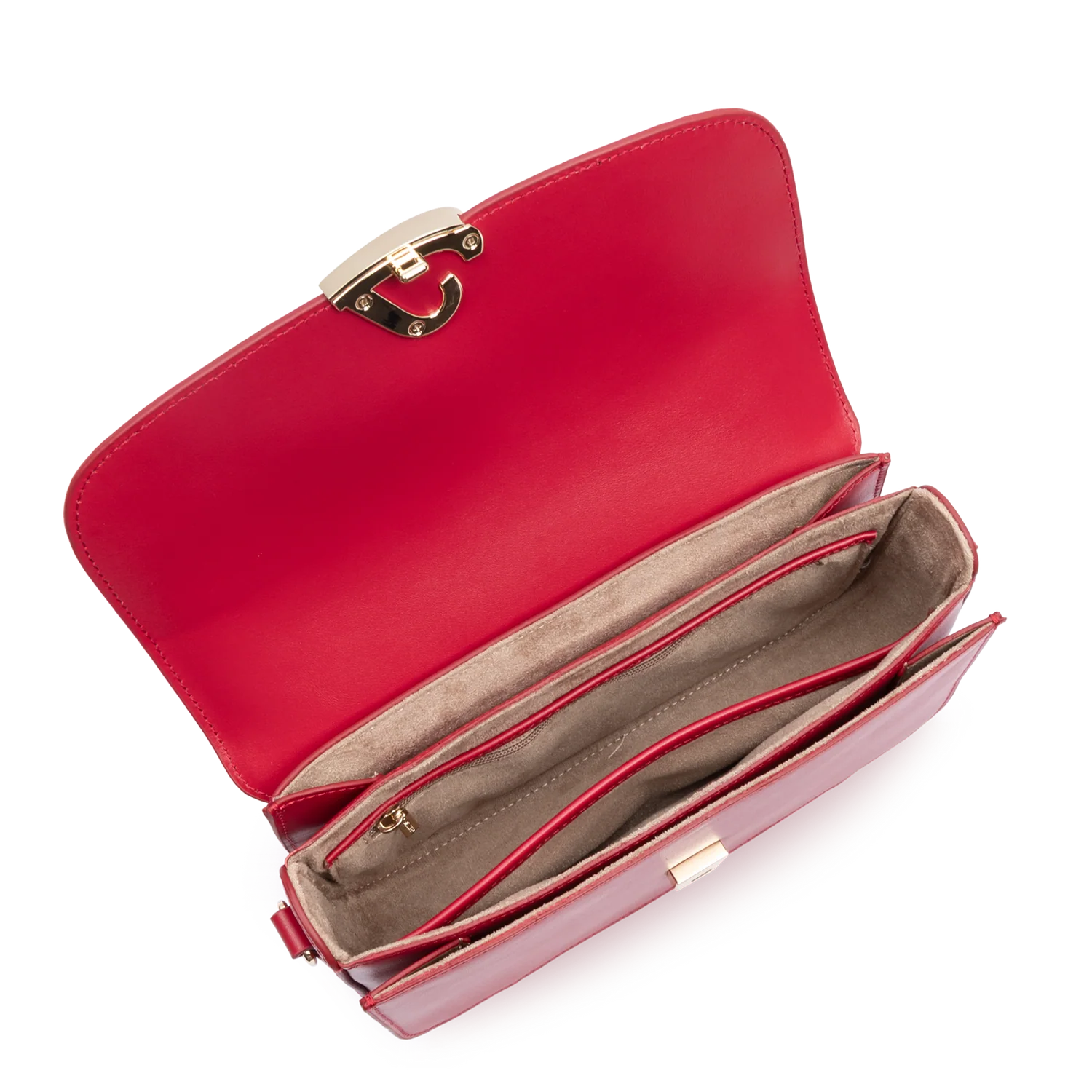 Sac bandoulière - Paris Philos Rouge