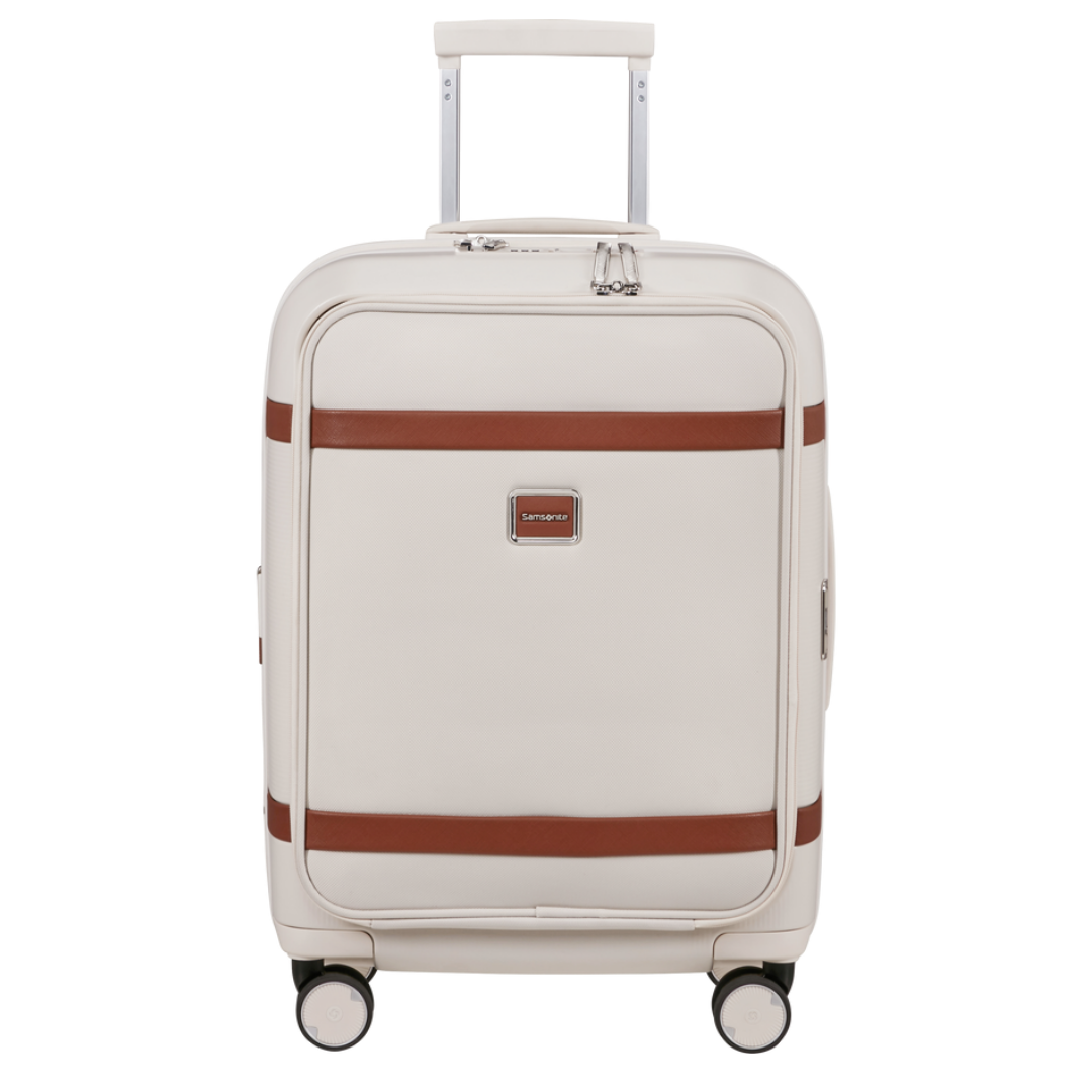 Valise cabine 4 roues - Image 55cm Ivory easy access