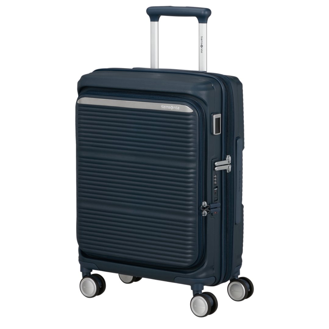 Valise cabine 4 roues - Paralux 55cm Extensible - Midnight Blue