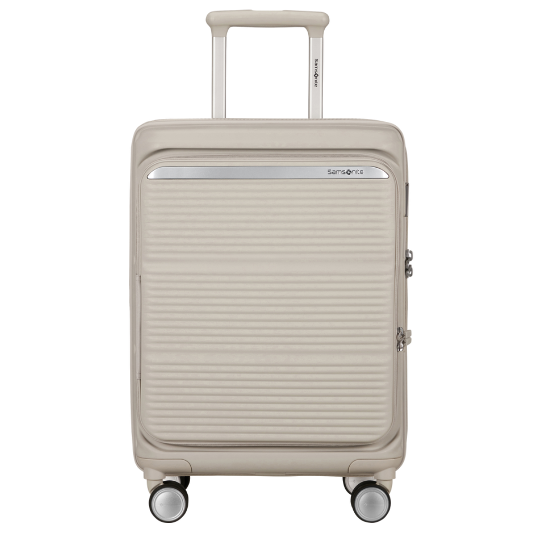 Valise cabine 4 roues - Paralux 55cm Extensible - Stone Grey