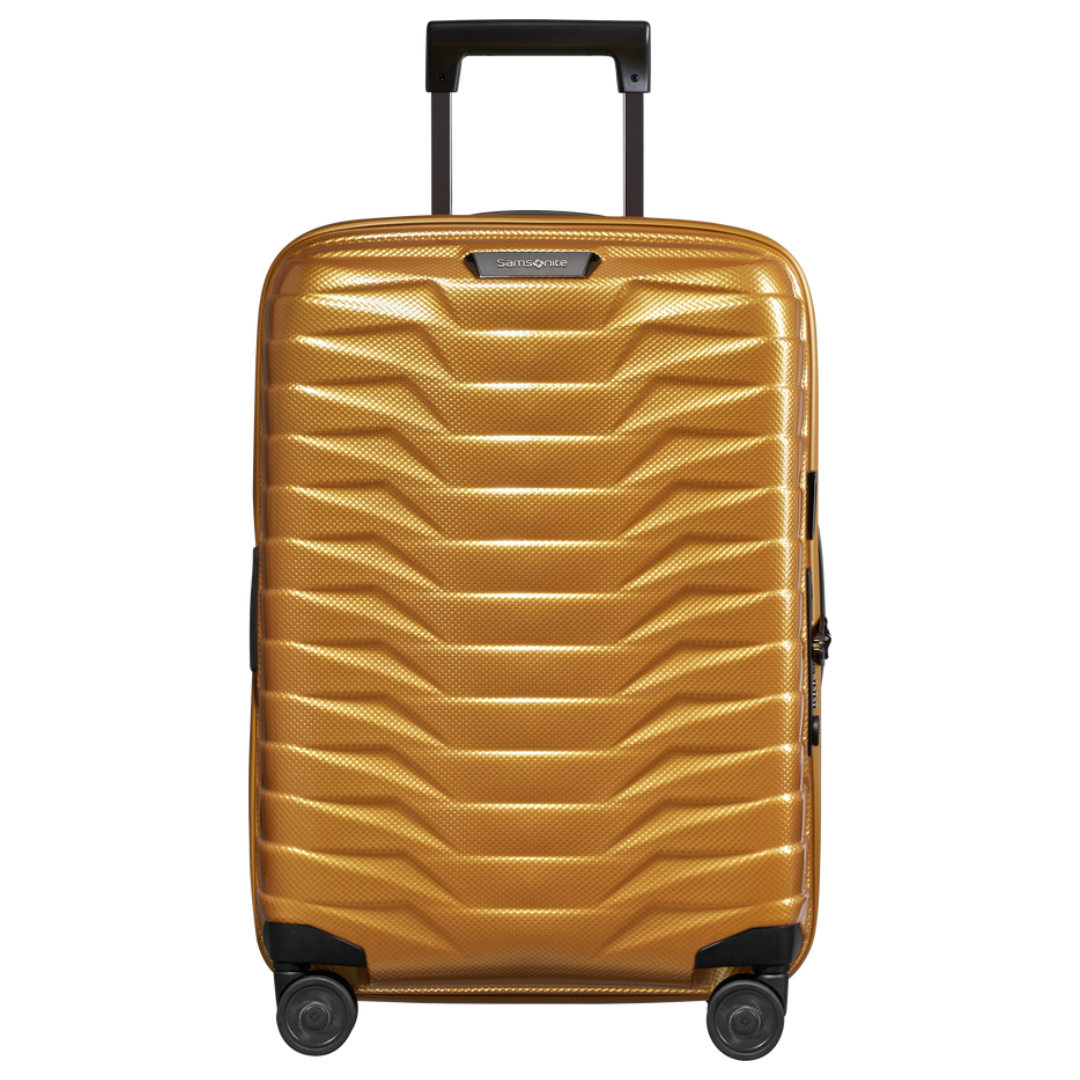Valise Proxis 4 roues 55cm - Honey Gold - Extensible