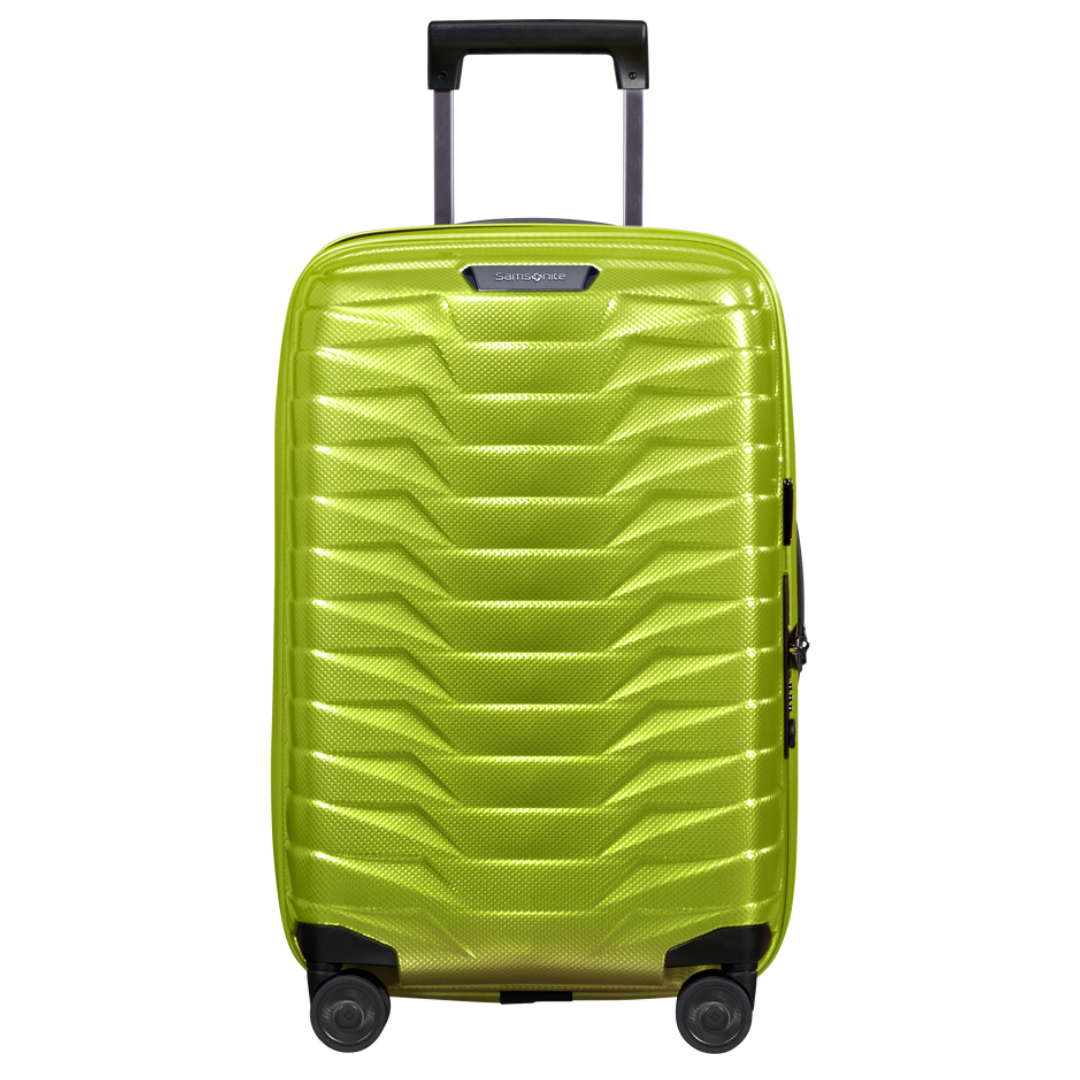 Valise Proxis 4 roues 55 Slim - Lime - Extensible
