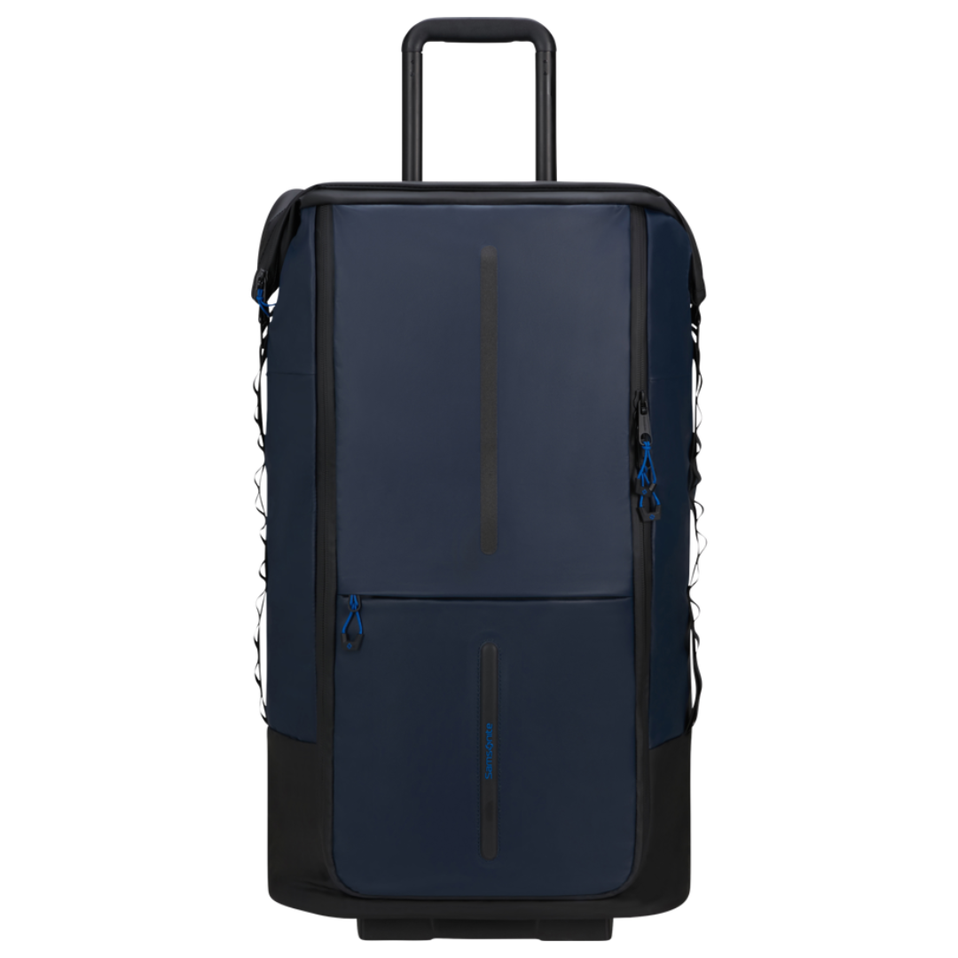 Sac de voyage pliable à roues 4 en 1 - Ecodiver Blue night