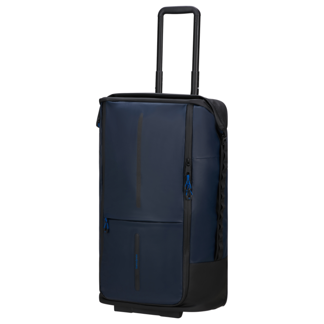 Sac de voyage pliable à roues 4 en 1 - Ecodiver Blue night