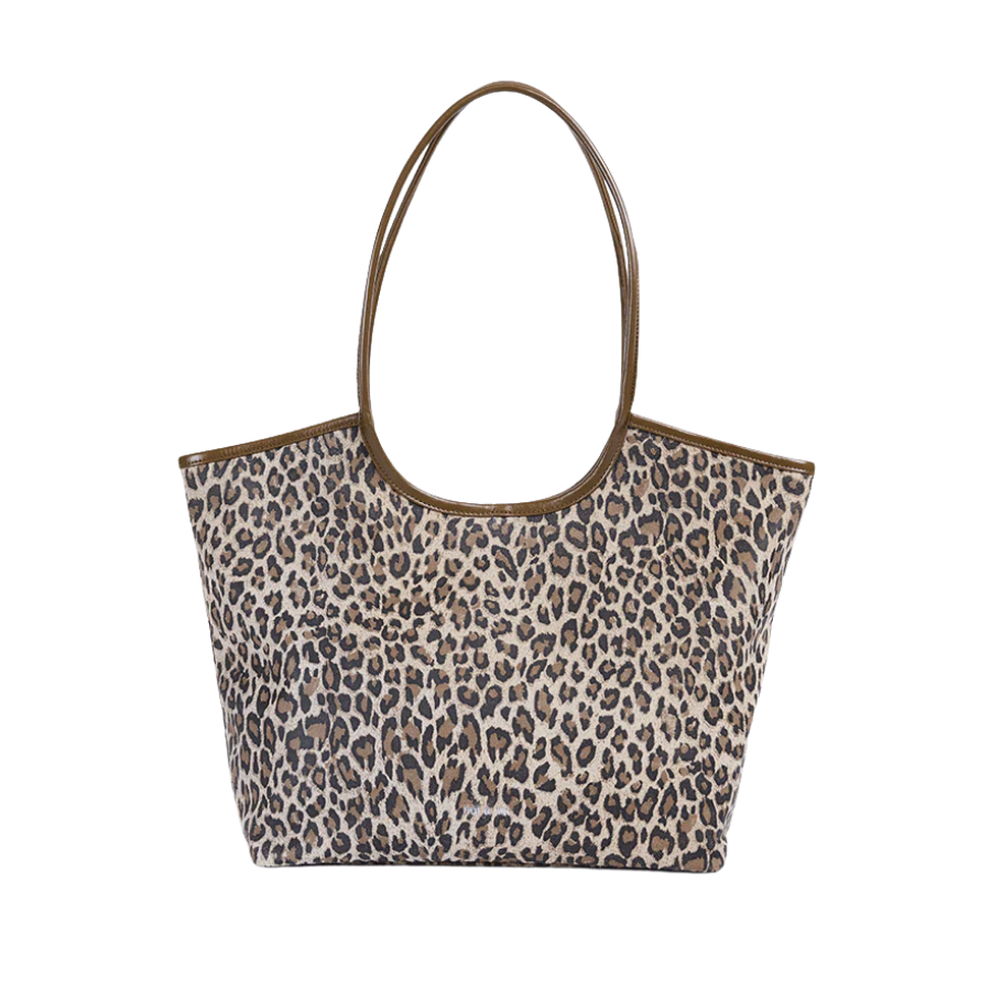 Sac Cabas - Milan Léopard Beige