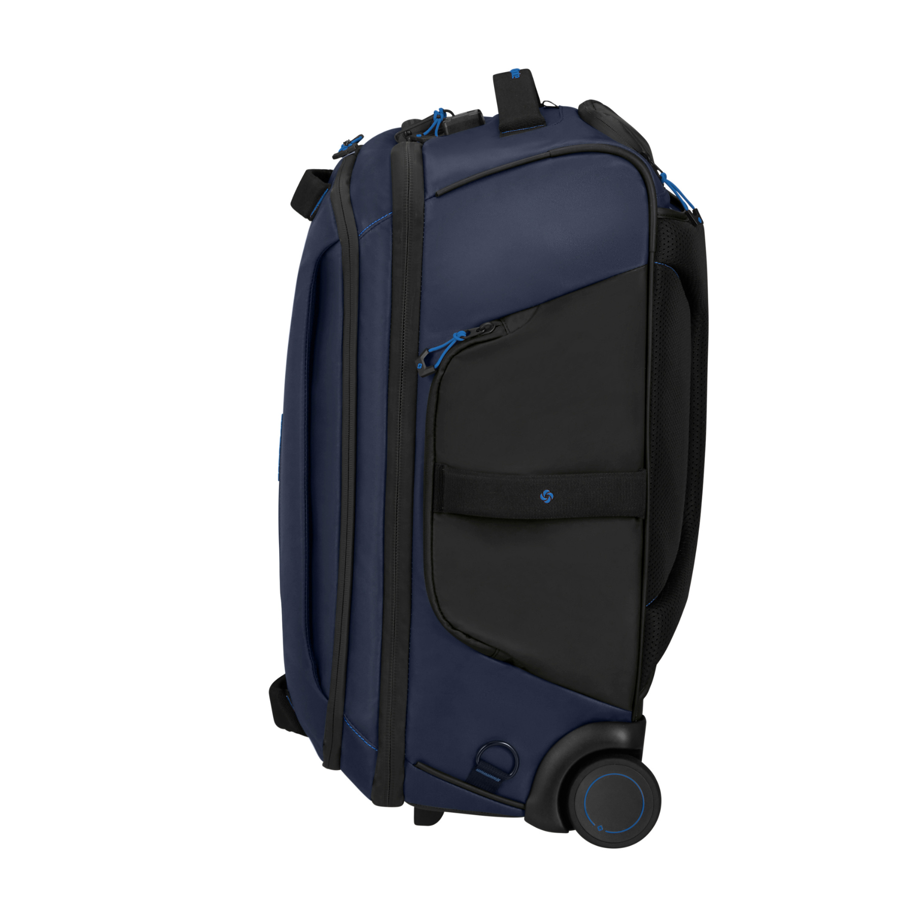 Sac de voyage à roulettes/Sac à dos - Blue night 55cm