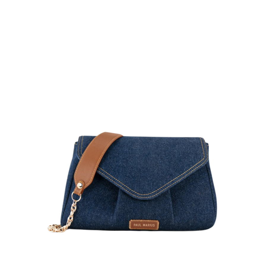 Sac bandoulière Suzon M Denim - Main Image