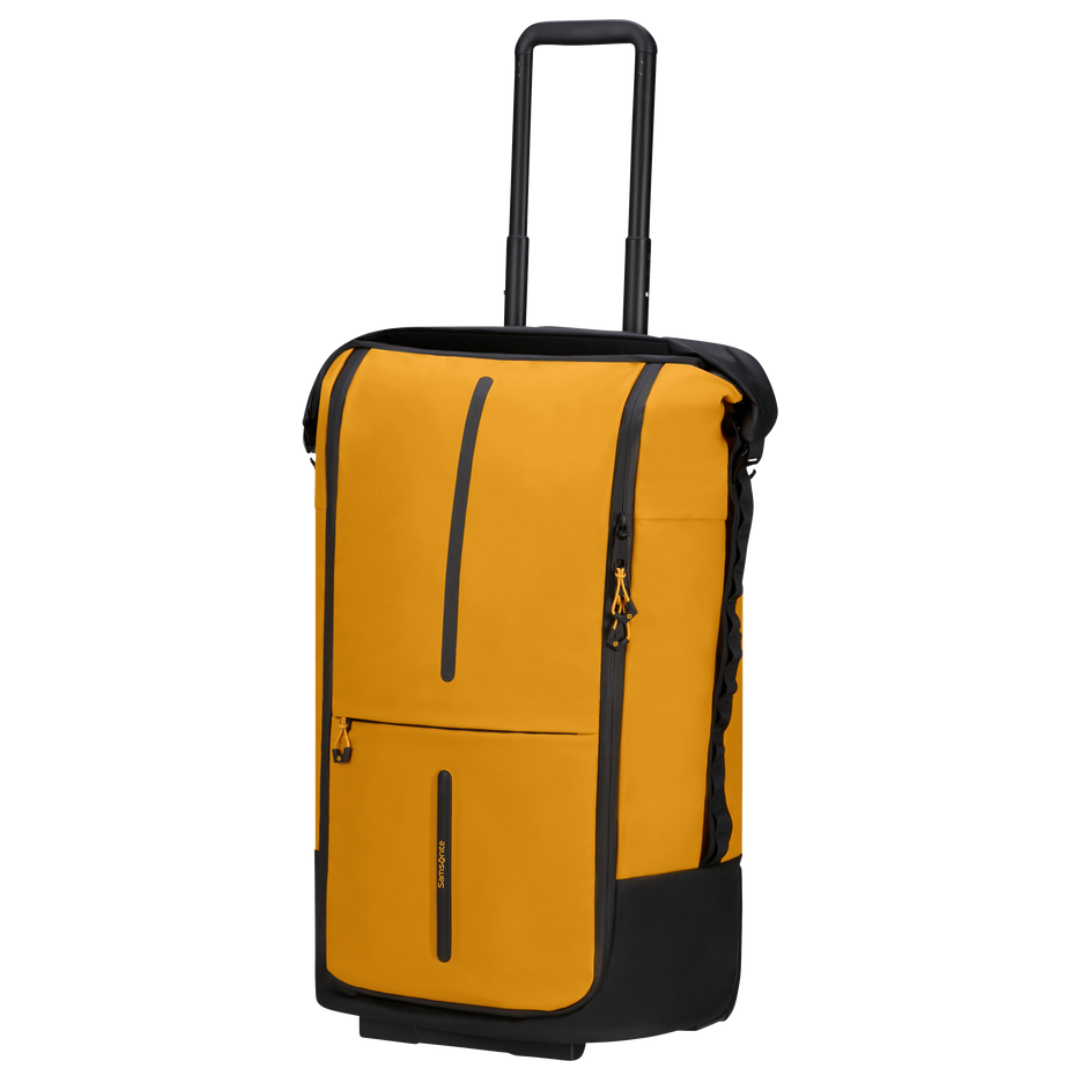 Sac de voyage pliable à roues 4 en 1 - Ecodiver Yellow