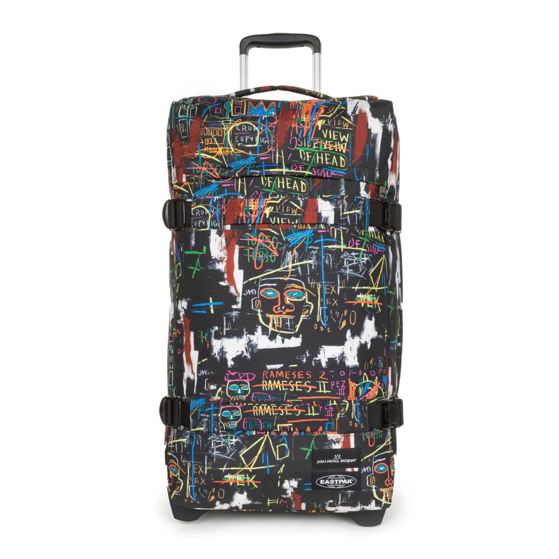 Sac de voyage à roulettes - TRANSIT'R M 2 Roues 67cm BASQUIAT KING EGYPT