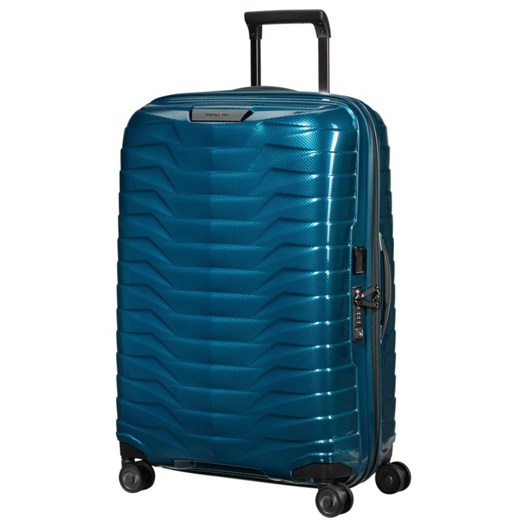 Valise Proxis 4 roues 69cm - Bleu Pétrol