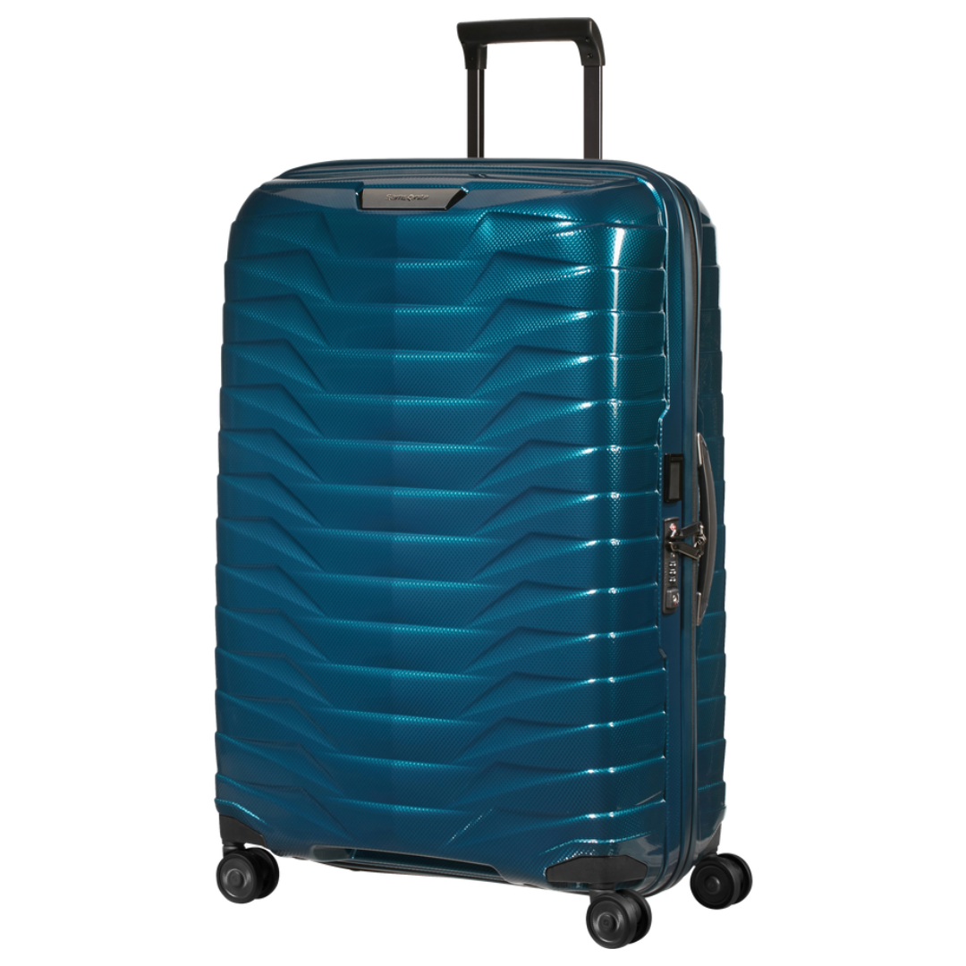 Valise Proxis 4 roues 75cm - Bleu Pétrol