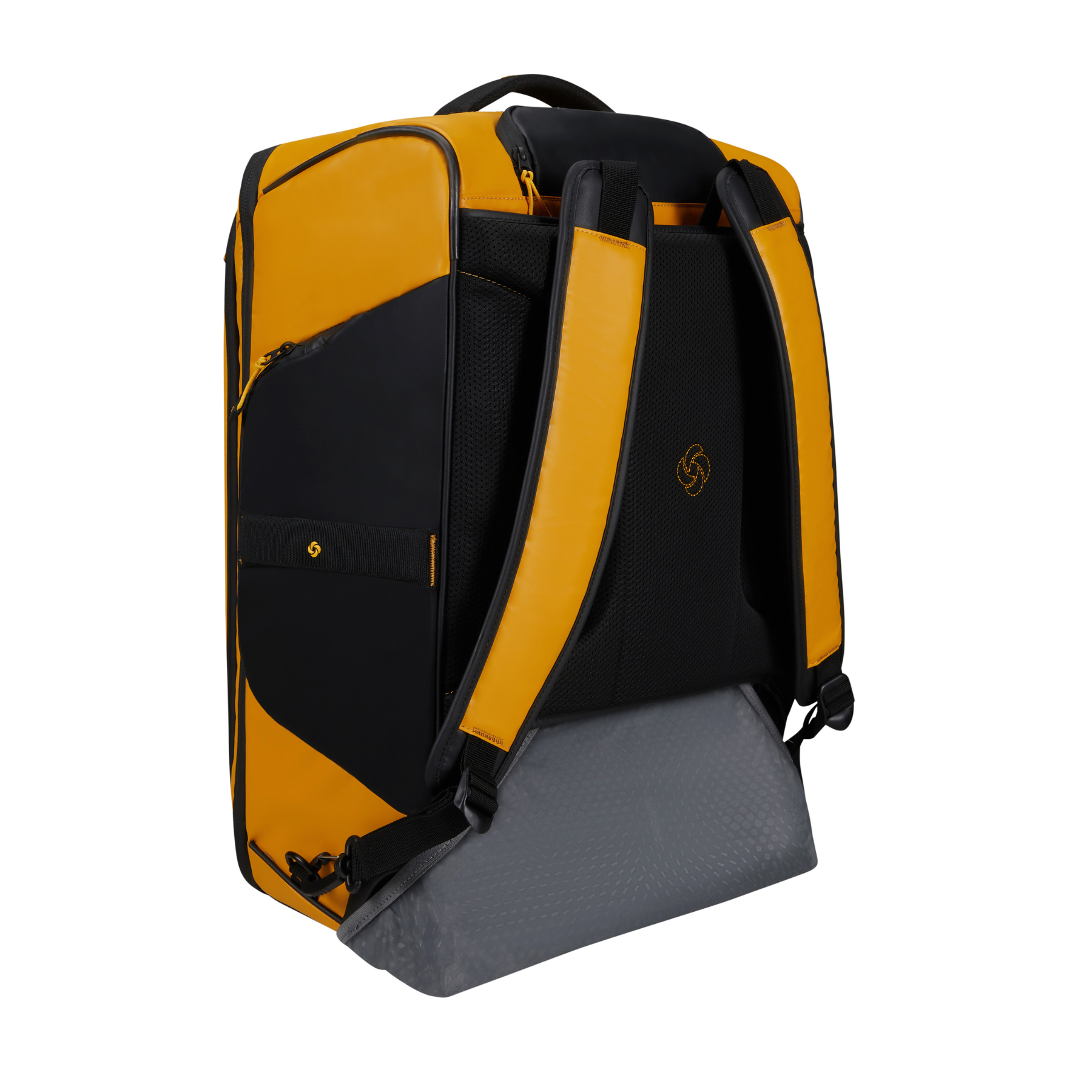 Sac de voyage à roulettes/Sac à dos - Yellow 55cm