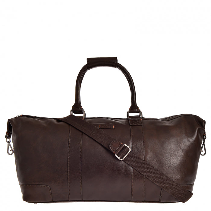 NEGOTIA Alpha - Sac de week-end en cuir - Sac de voyage en cuir - Duffel - Luxe Top-Grain Cuir, marron NEGOTIA Alpha - Sac de week-end en cuir - Sac de voyage en cuir - Duffel - Luxe Top-Grain Cuir, marron